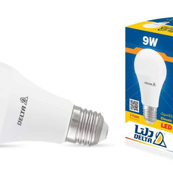 لامپ ال ای دی دلتا | کلاسیک | 9 وات E27