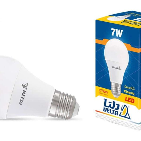 لامپ ال ای دی دلتا | کلاسیک | 7 وات E27